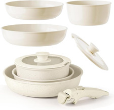 Set Di Padelle in Ceramica Con