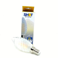 LAMPADINE LED SHOT BOT LIGHTING Tortiglione E14 2,5W Filamento Smerigliata Calda