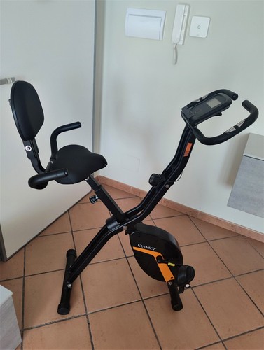 Cyclette pieghevole con