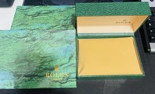 Scatola Cofanetto Box Porta Orologio Rolex Nuova con Controscatola