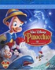 Blu-ray PINOCCHIO (1940) NUOVO