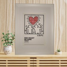 Quadro moderno "Haring" Cuore