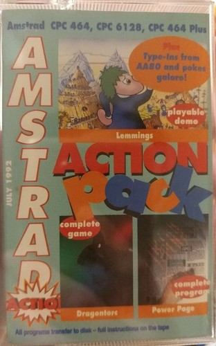 Amstrad action tape - amstrad,