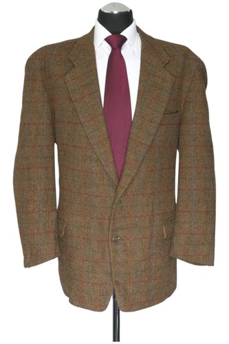 Harris tweed giacca uomo - tweed, 26