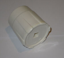 GTL - Manopola per radiatori/termosifoni BIANCA x perno 7x7mm diametro int. 28mm