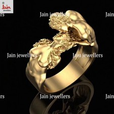 Anello in oro giallo massiccio