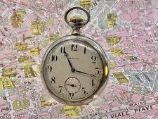 Zenith Gran Prix 1900 . Acciaio . Anno 1913 . OROLOGIO TASCA