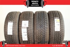 4 PNEUMATICI NUOVI DUNLOP 225/55 R17 INVERNALE DOT 2017 RIMANENZA