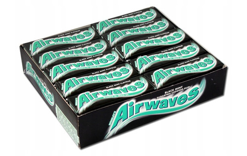 Airwaves black mint dragees - mint,