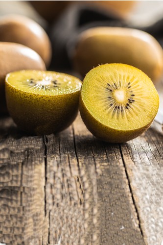Pianta vera kiwi giallo - pianta, di