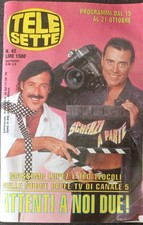 Tele Sette Rivista N 42 1995 Teo Teocoli Massimo Lopez Lorella Cuccarini