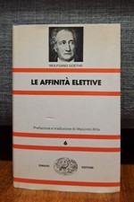 Goethe Le Affinità Elettive
