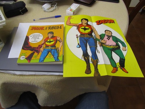 Zagor scritta rossa l - zagor, n.