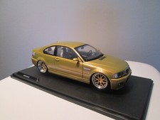 Cerchi 1:18 BMW M3 CSL E46 anno 2000 fenice giallo BBS trasformazione/tuning