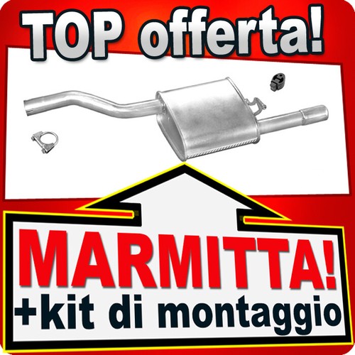 Silenziatore posteriore per - silenziatore,