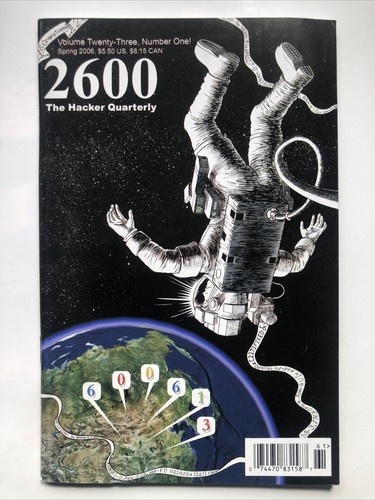 2600 the hacker - hacker, quarterly