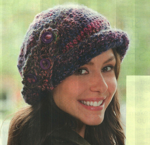 Cappello cloche con bottoni - cappello,
