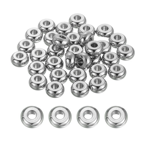 Pezzi perline spacer - perline, piatte