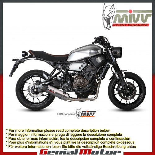 Scarico completo mivv oval - scarico,