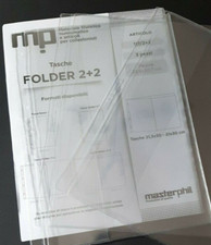 N. 3 FOGLI FOLDER , BLISTER