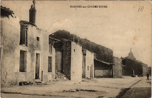 Cpa mandes aux - cpa, mandes-aux-quatre-tours