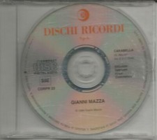 GIANNI MAZZA - RARO CDs PROMO 1994 " CARAMELLA "