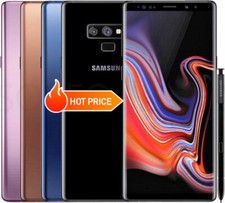 Smartphone Android Samsung Galaxy Note 9 SM-N960U 128 GB / 512 GB sbloccato in fabbrica