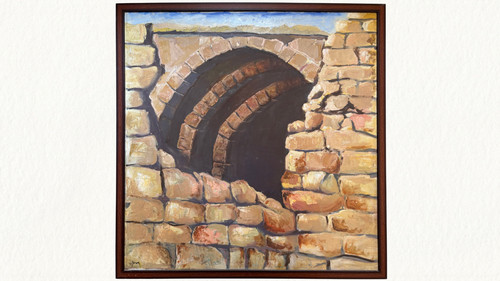 Dipinto olio originale antico