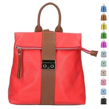 ITALIA ZAINO DONNA 2in1 BORSA XL PELLE SHOPPER borsa a tracolla borsa a tracolla