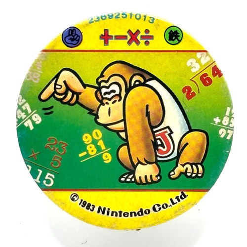 Carta vintage nintendo donkey - carta,