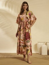 Kaftan Maxi Donna In Cotone