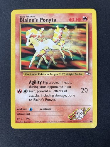Pokemon blaine ponyta gym - pokemon, blaine’s