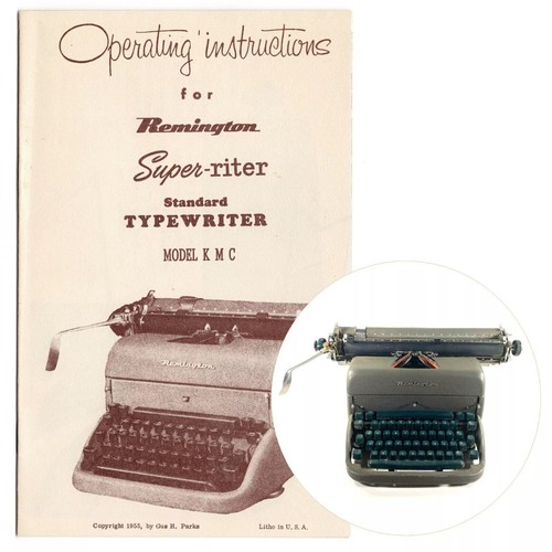Macchina scrivere remington - da,