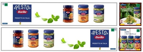 Nuova grafica pesto barilla - grafica,