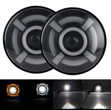 2X FARI 7" LED H4 PER DEFENDER