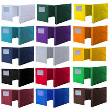 Kit pannelli pareti laterali cerniera recinzione 10x10 per tenda gazebo tettoia pop up EZ