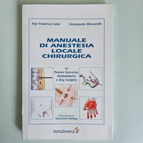 Manuale anestesia locale - manuale,