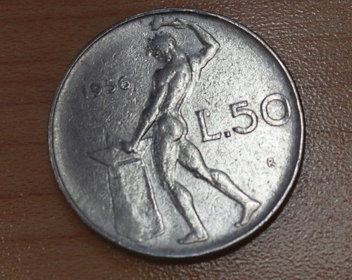 1956 italy lire - 50,