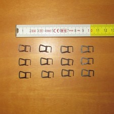 Rivarossi HO ricambi ganci solo anell1 in metallo 12 pezzi busta n20