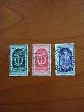 Francobolli Italia Regno 1934 - Decennale Di Fiume - Cent 20, 50 e Lire 1,25