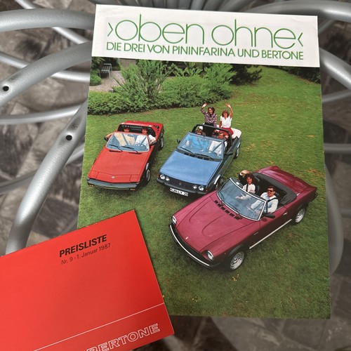 Bertone fiat 9 spider - x, 1/9