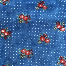 Cocktail di frutta blu a pois