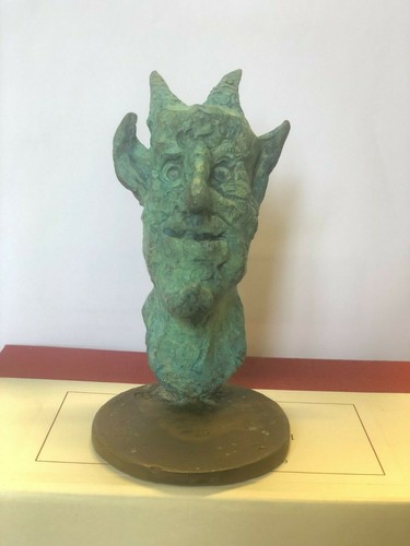 Scultura bronzo satiro - scultura,