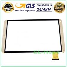 TOUCH SCREEN VETRO MEDIACOM SMARTPAD HX 10 HD M-SP10HXAH ORIGINALE GOLD ORO