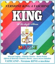 MARINI - Album per quartine VATICANO 1963/71 - Versione KING a taschine - nuovo