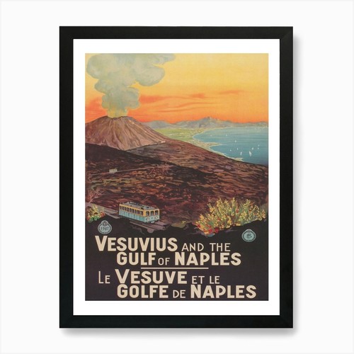 Vesuvio golfo napoli - vesuvio, vin