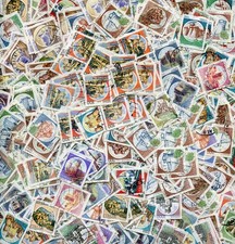 ITALIA 1980 - ACCUMULO DI CASTELLI - OLTRE 450 FRANCOBOLLI USATI - VEDI FOTO