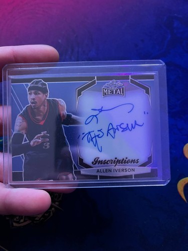 Allen iverson 100 - allen, autograph