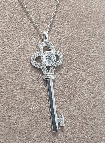 Collana ciondolo chiave cuore - collana,