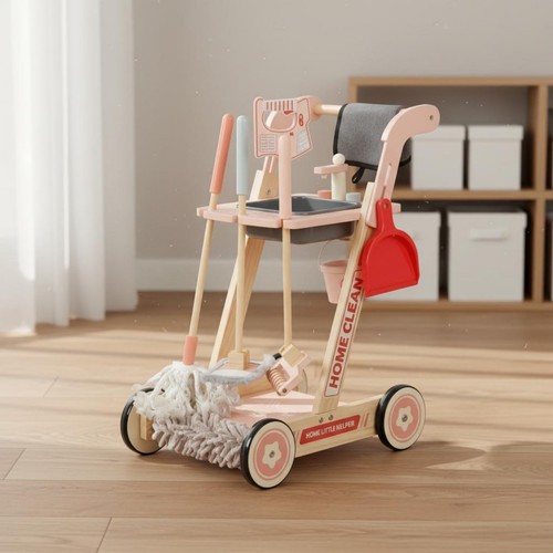Set pulizie legno - set, in